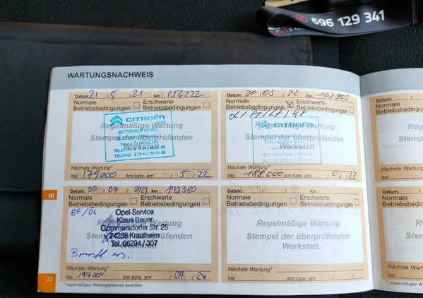 Citroen Berlingo cena 30900 przebieg: 178740, rok produkcji 2014 z Płock małe 466
